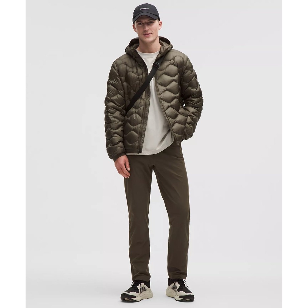 Lululemon ABC Classic-Fit 5 Pocket Warpstreme Pants Men's 34 30L Olive Brown